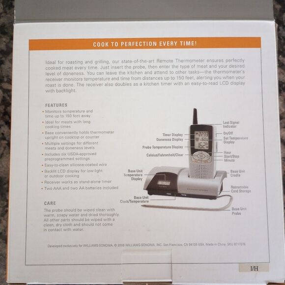 Williams Sonoma Remote Thermometer - Picture 13 of 15